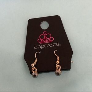 Beautiful gold earrings